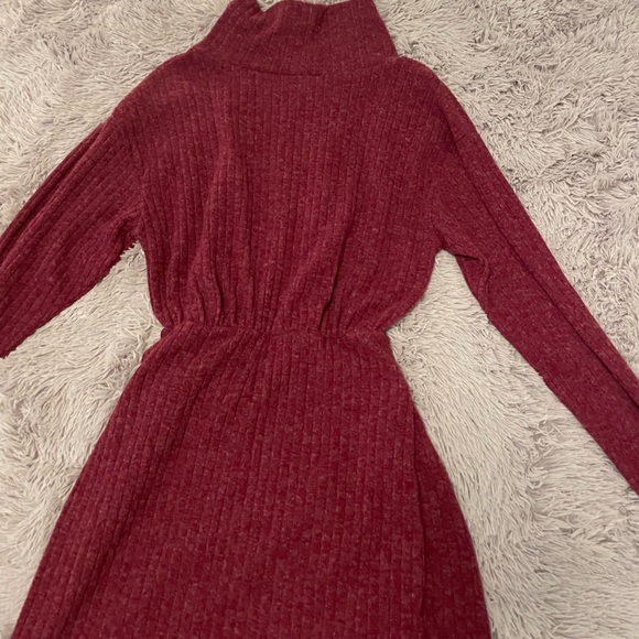 Tie Front Sweater Dress - Picture 9 of 11